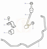 Stabilizer bar front (Pos 1)