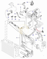 Slang verwarming/motorrail  (Pos. 4)