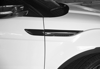 Zijgrille set voorspatscherm/portier in Santonini Black