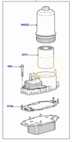 Oilfilter  (pos. 6731)