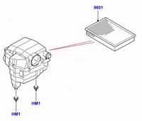 Luft Filter Einsatz (Pos. 9601)