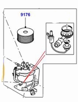 Fuel filter(Pos. 9176)