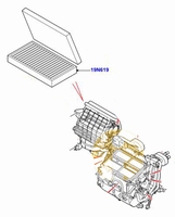 Pollenfilter (Pos. 19N619)