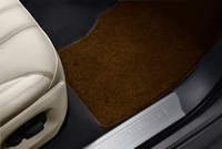 Premium fabric floor mat set (Espresso) LHD
