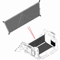 Net in back of the rear seats