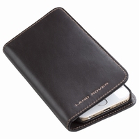 Leather IPhone 6+  case -  dark brown
