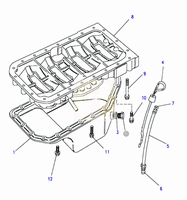 Engine oil drain plug