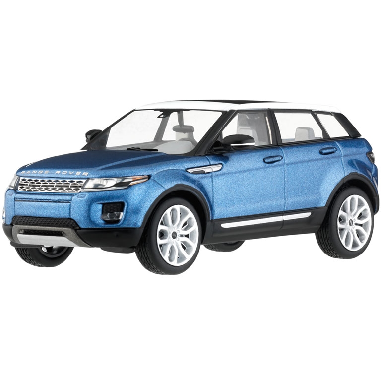 Range Rover Evoque 5 Door Scale Model 1:43 - Mauritus Blue