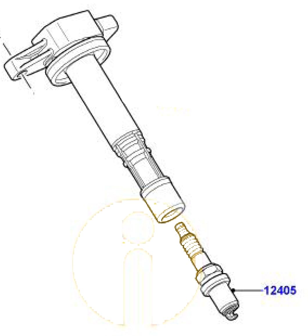 Spark plug (Pos. 12405)