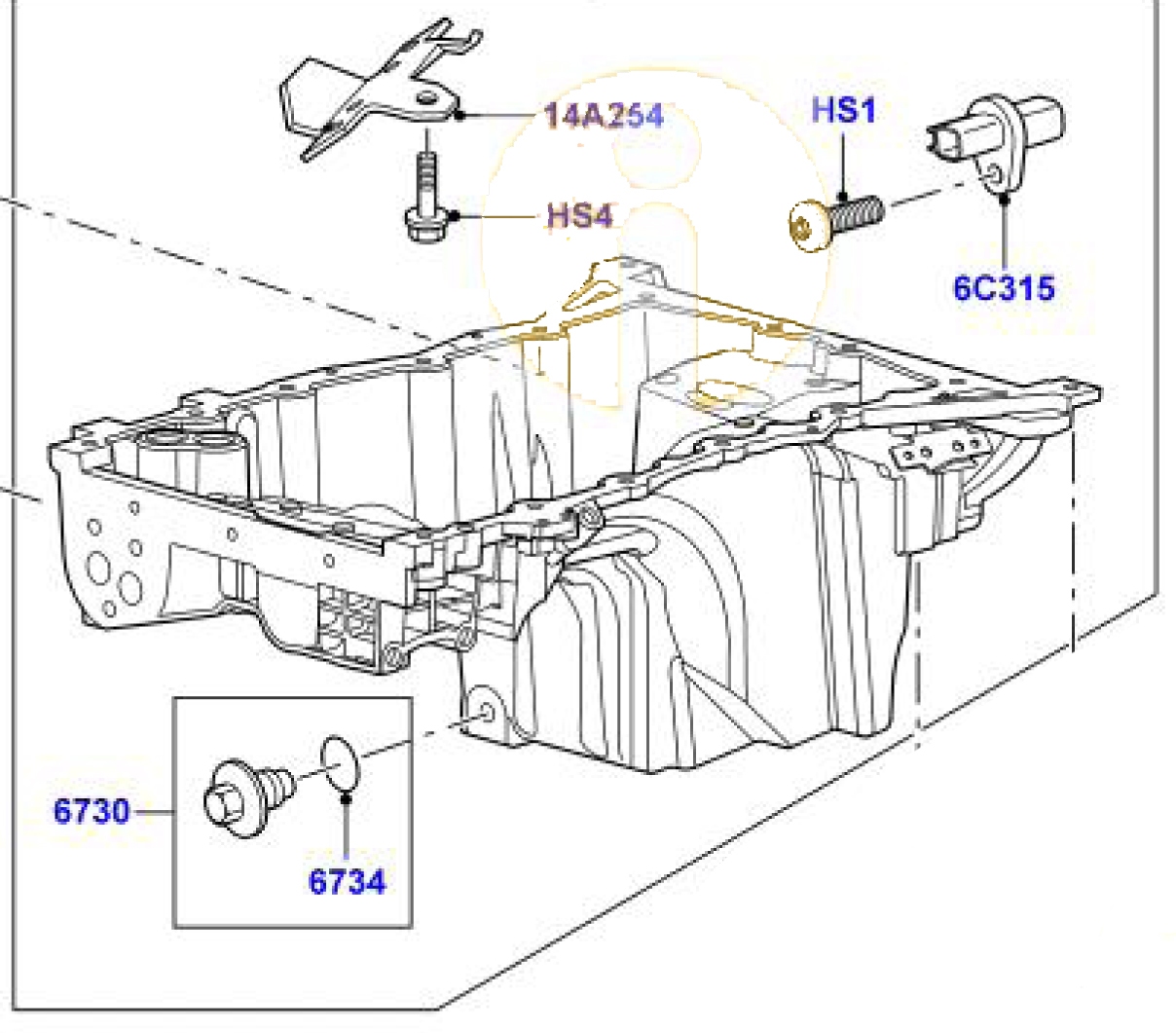 Drain plug  (Pos. 6730)