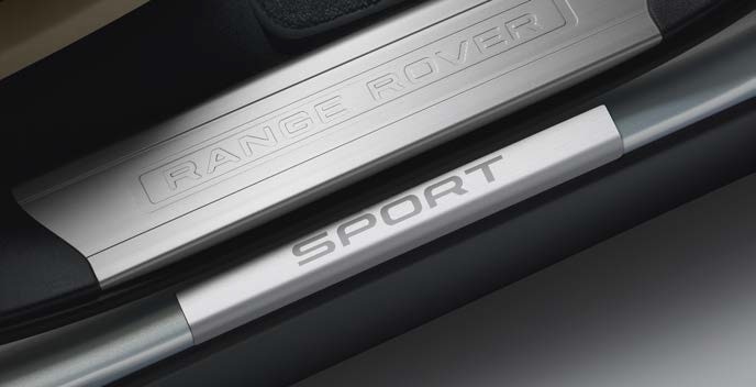 Door sill trims stainles steel