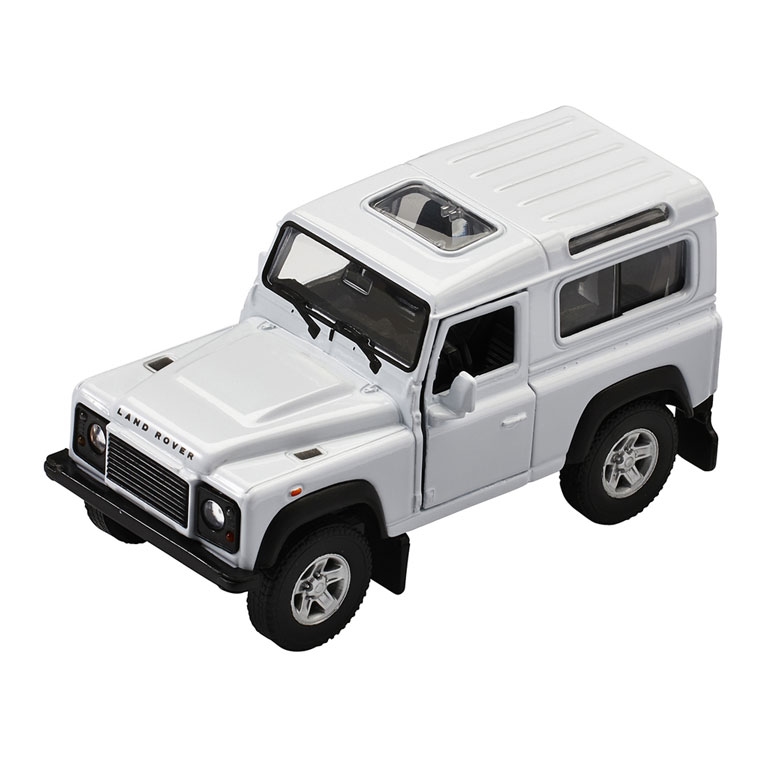Land Rover Defender 2007 Pullback Model - White