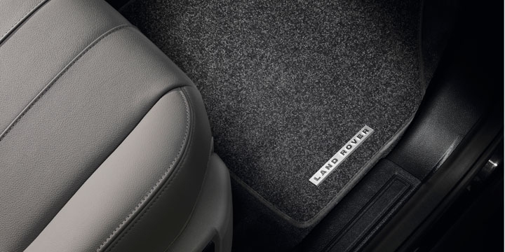 Footmat set -  Ebony - LHD