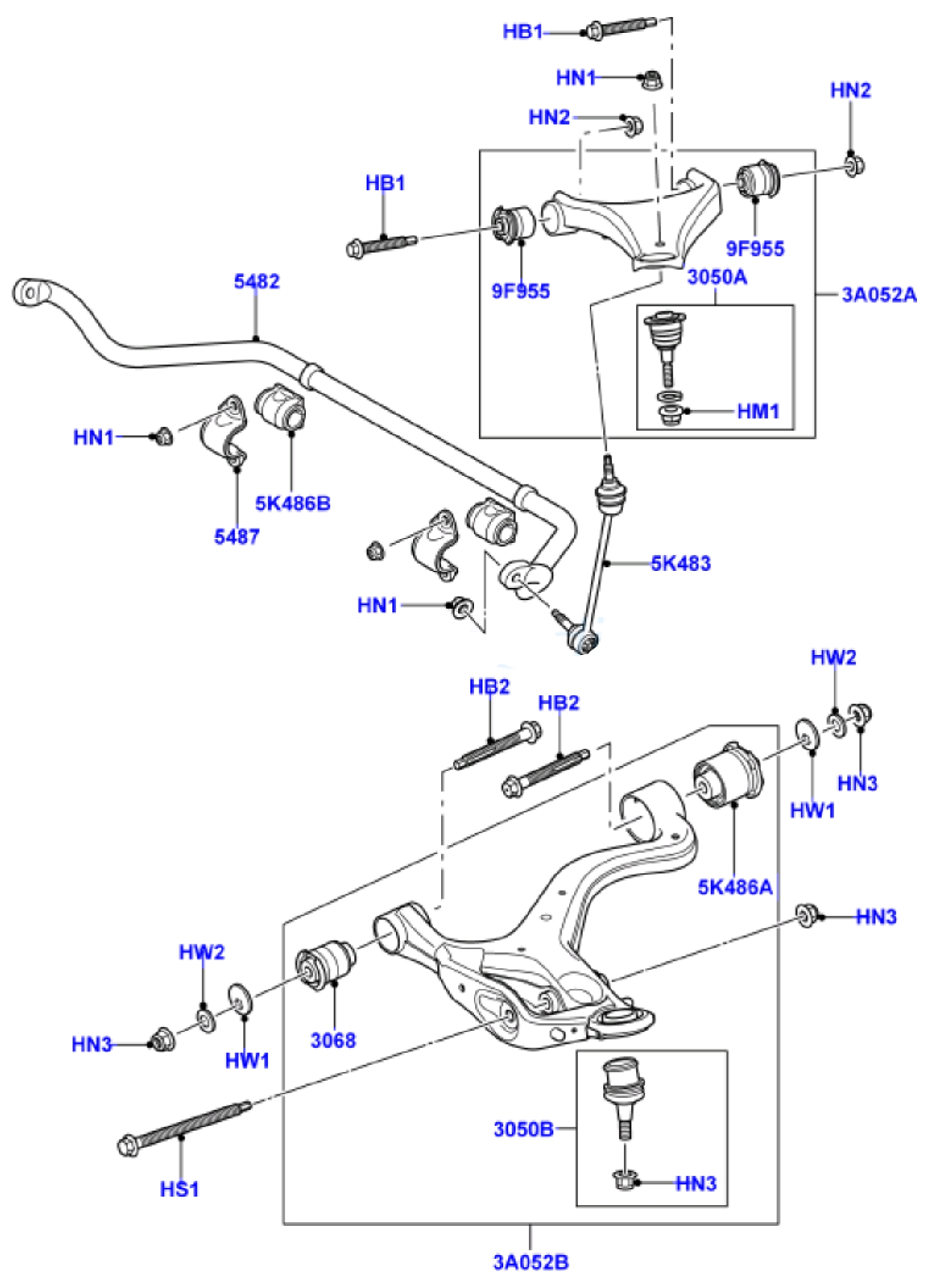 Nut  M16 (Pos HN3)
