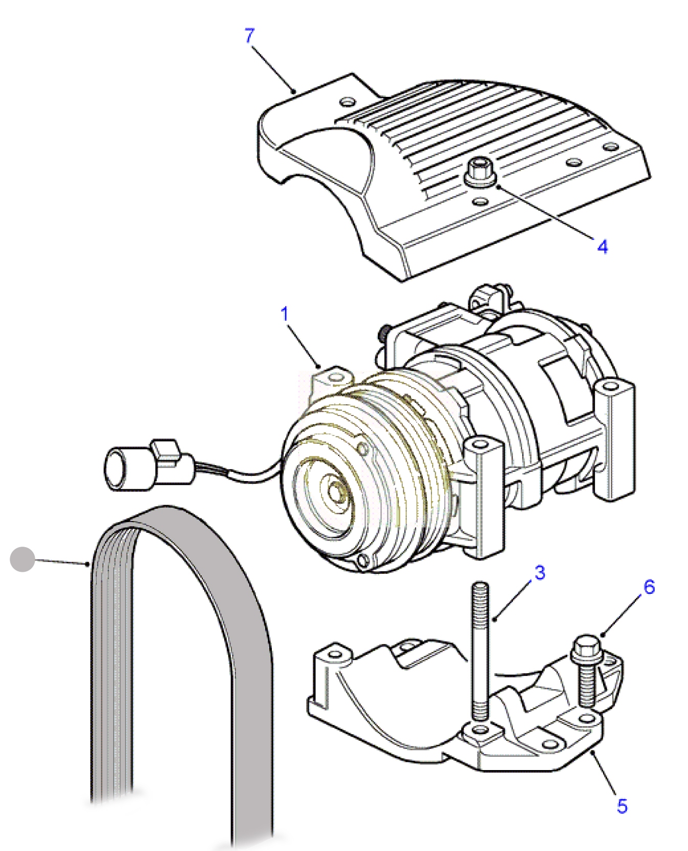 Multi-Belt power compressor