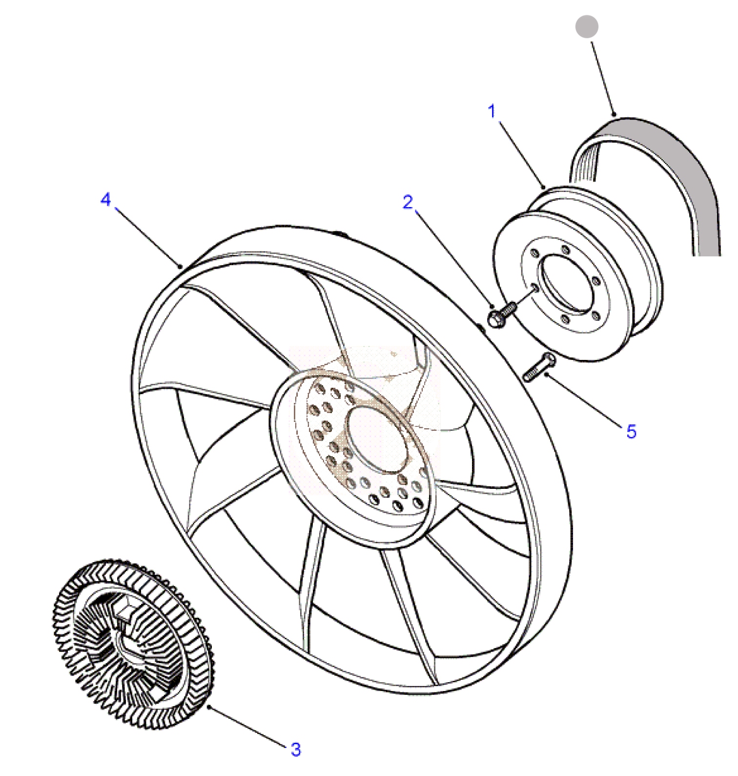 Multi-Belt alternator