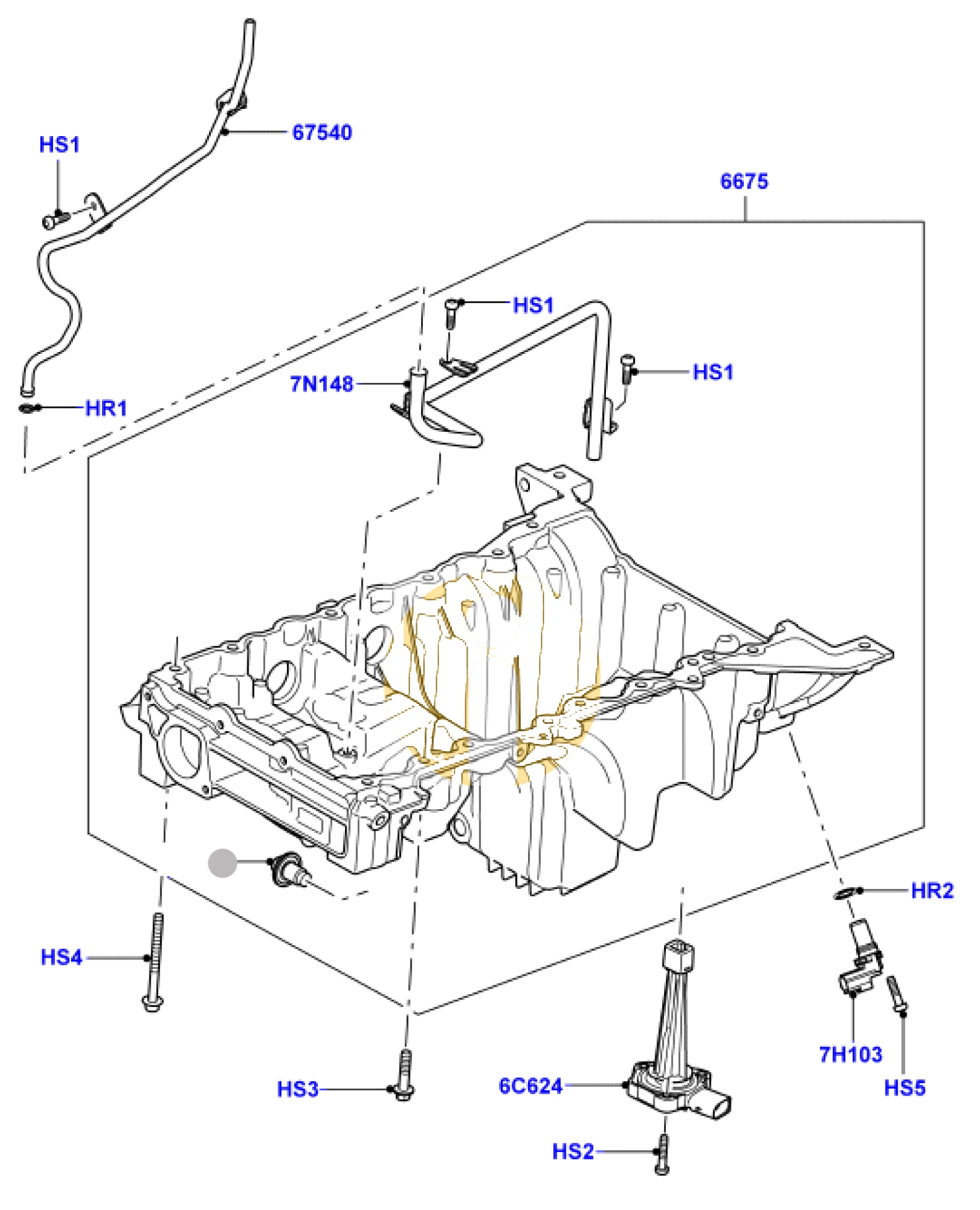 Engine oil drain plug