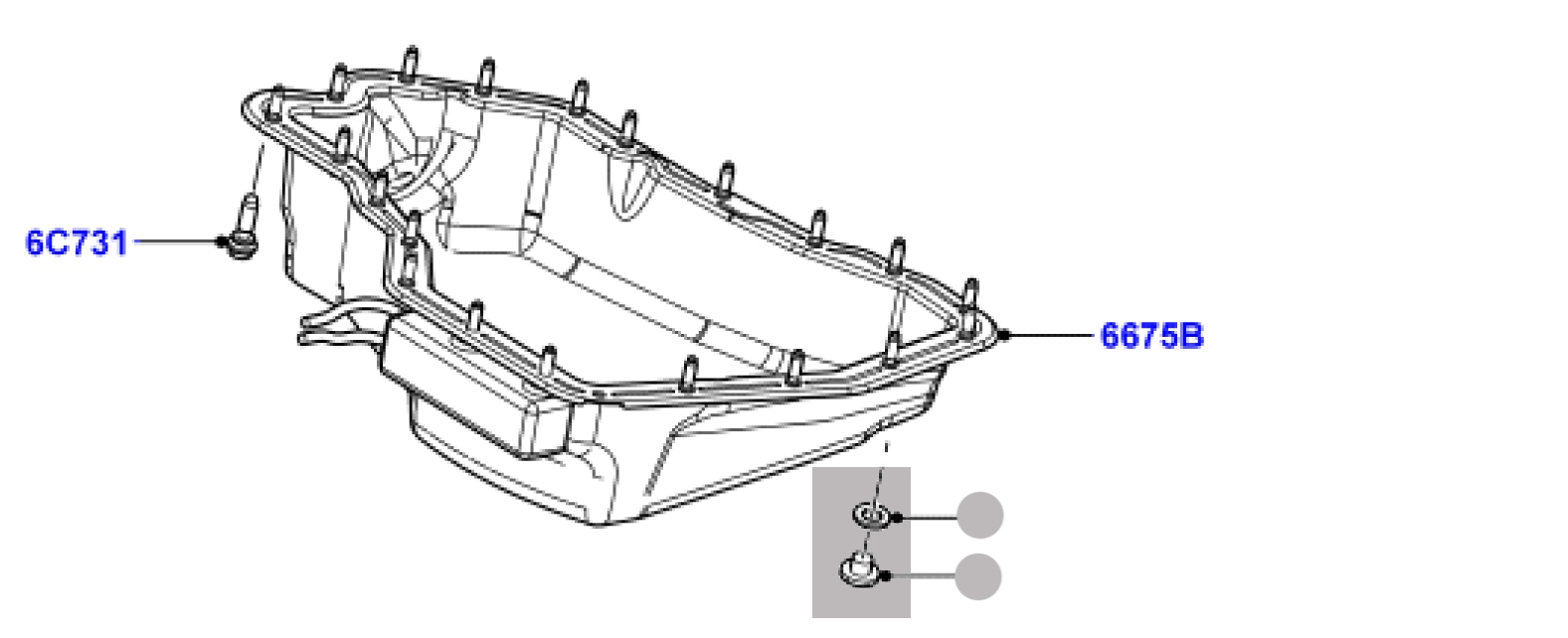 Öl Motor  Ablass Schreube Ring
