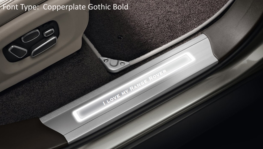 Verlichte dorpellijsten-Gepersonaliseerd - Achter-LWB