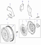 Clutch cover ( Pos. 7)