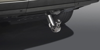 In- and out Electric folding towbar