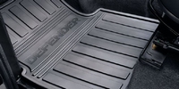 Rubber mat set front