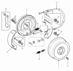 Handremkabel set (Pos. 11)